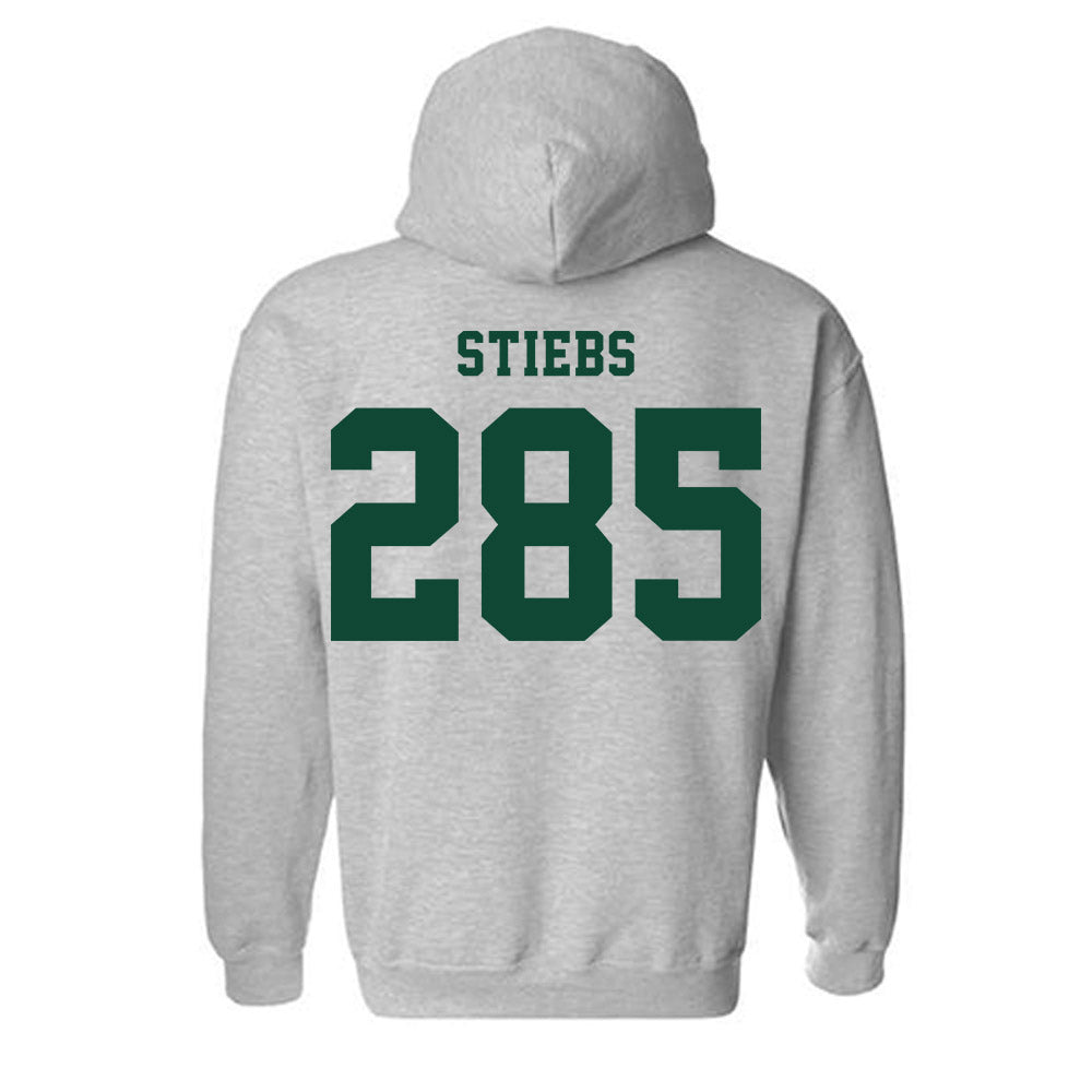 UW Parkside - NCAA Wrestling : Nathan Stiebs - Classic Shersey Hooded Sweatshirt-1