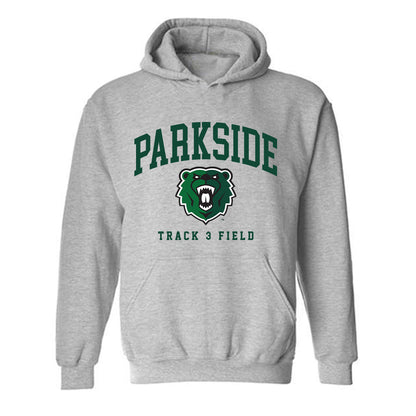 UW Parkside - NCAA Men's Track & Field : Carson Hull - Classic Shersey Hooded Sweatshirt-0