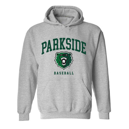 UW Parkside - NCAA Baseball : Nathan Hanel - Classic Shersey Hooded Sweatshirt-0