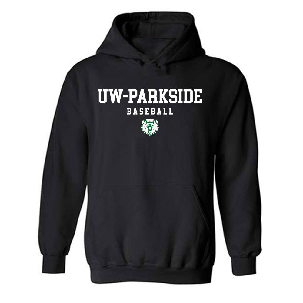 UW Parkside - NCAA Baseball : Nathan Hanel - Classic Shersey Hooded Sweatshirt-0