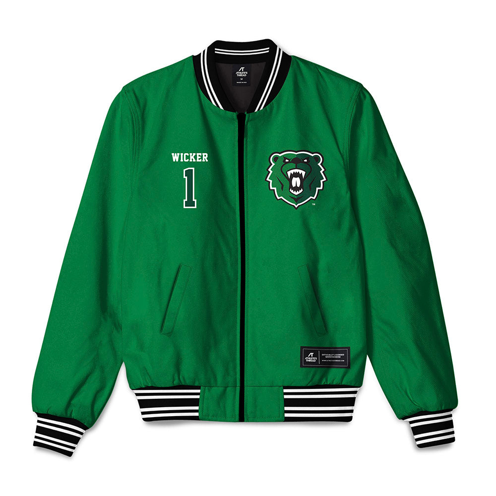 UW Parkside - NCAA Baseball : Josh Wicker - Bomber Jacket-0