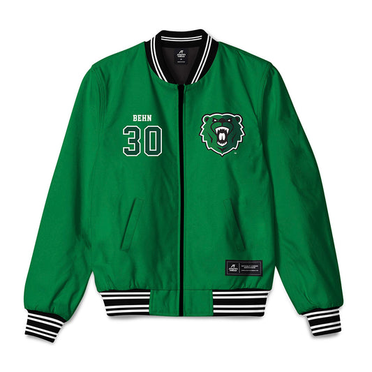 UW Parkside - NCAA Men's Basketball : Zach Behn - Bomber Jacket-0