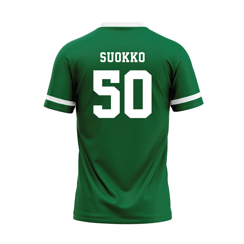 UW Parkside - NCAA Baseball : Joe Suokko - Green Baseball Jersey-1