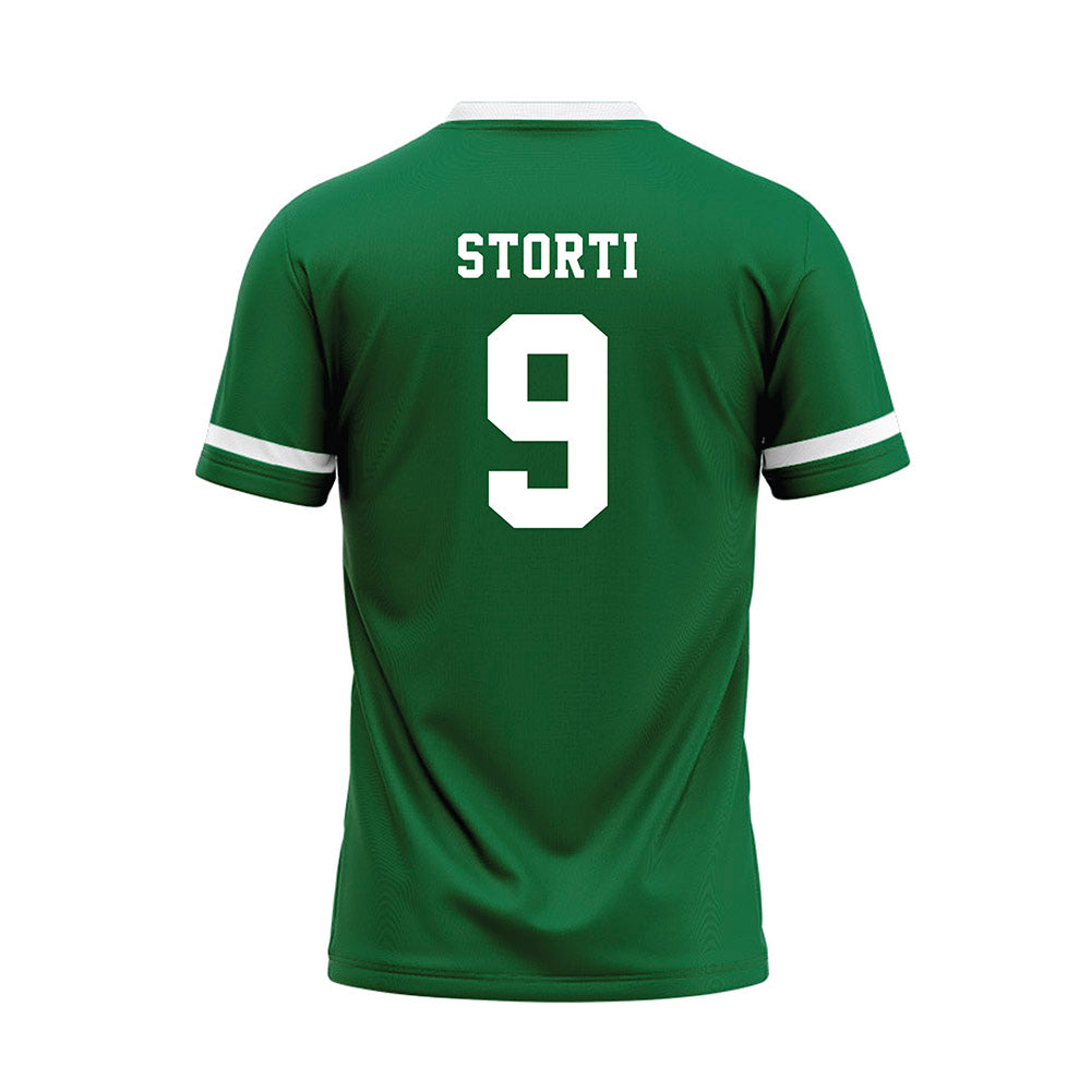 UW Parkside - NCAA Baseball : Carter Storti - Green Baseball Jersey-1