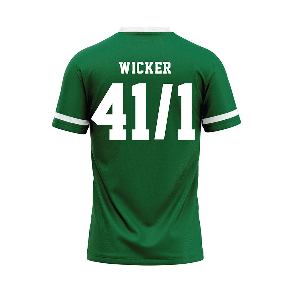 UW Parkside - NCAA Baseball : Josh Wicker - Green Jersey-1