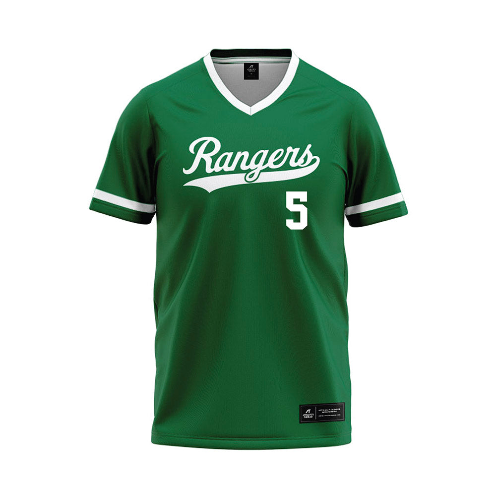 UW Parkside - NCAA Baseball : Camden Kearney - Green Baseball Jersey-0
