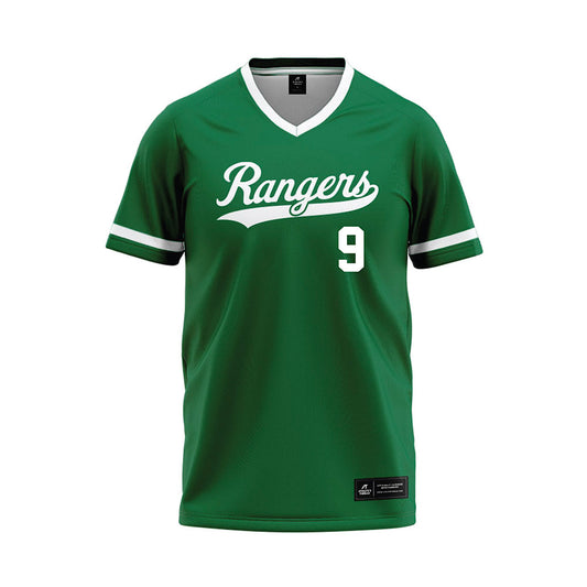 UW Parkside - NCAA Baseball : Carter Storti - Green Baseball Jersey-0