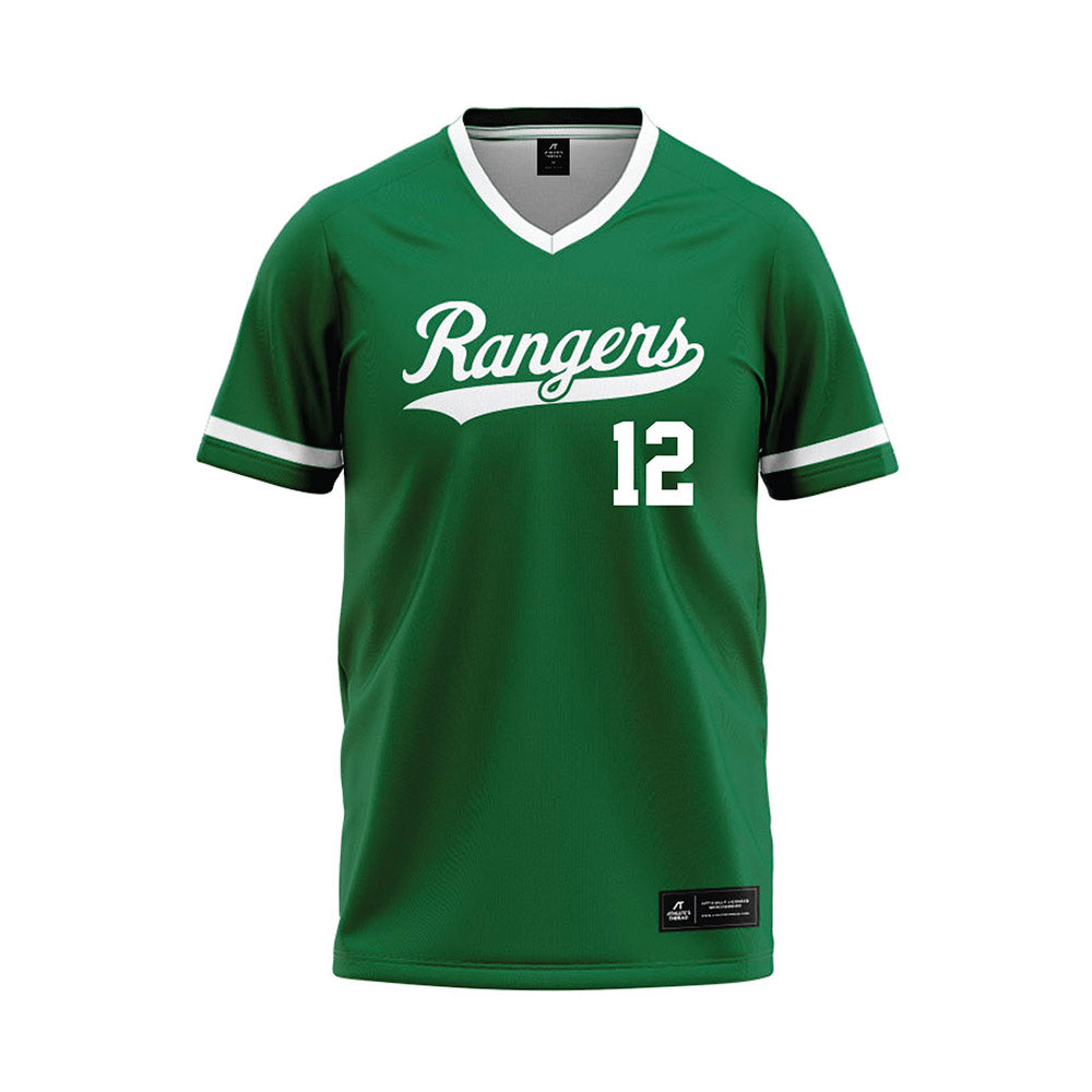UW Parkside - NCAA Baseball : William Hyland - Green Baseball Jersey-0