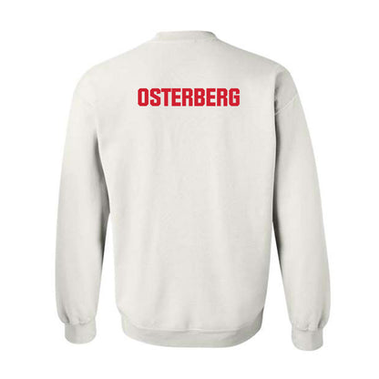MSUM - NCAA Men's Cross Country : Caleb Osterberg - Crewneck Sweatshirt-1
