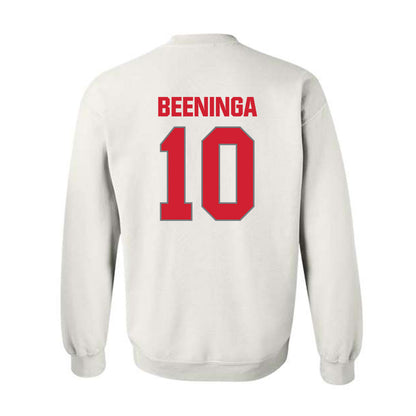 MSUM - NCAA Men's Basketball : Eddie Beeninga - Crewneck Sweatshirt-1