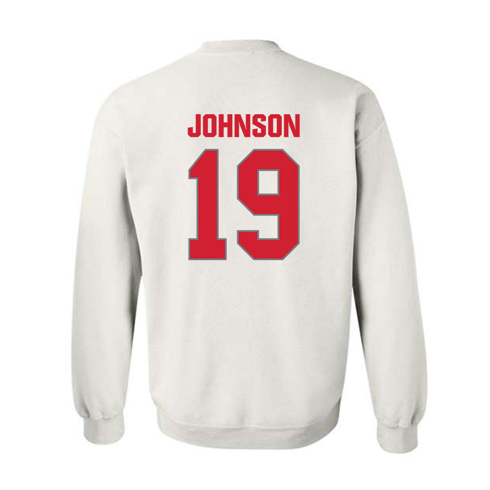 MSUM - NCAA Women's Volleyball : Annaka Johnson - Crewneck Sweatshirt-1