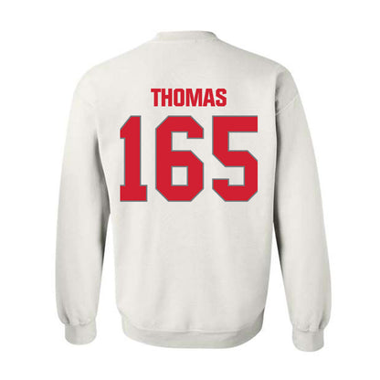 MSUM - NCAA Wrestling : Jacob Thomas - Crewneck Sweatshirt-1