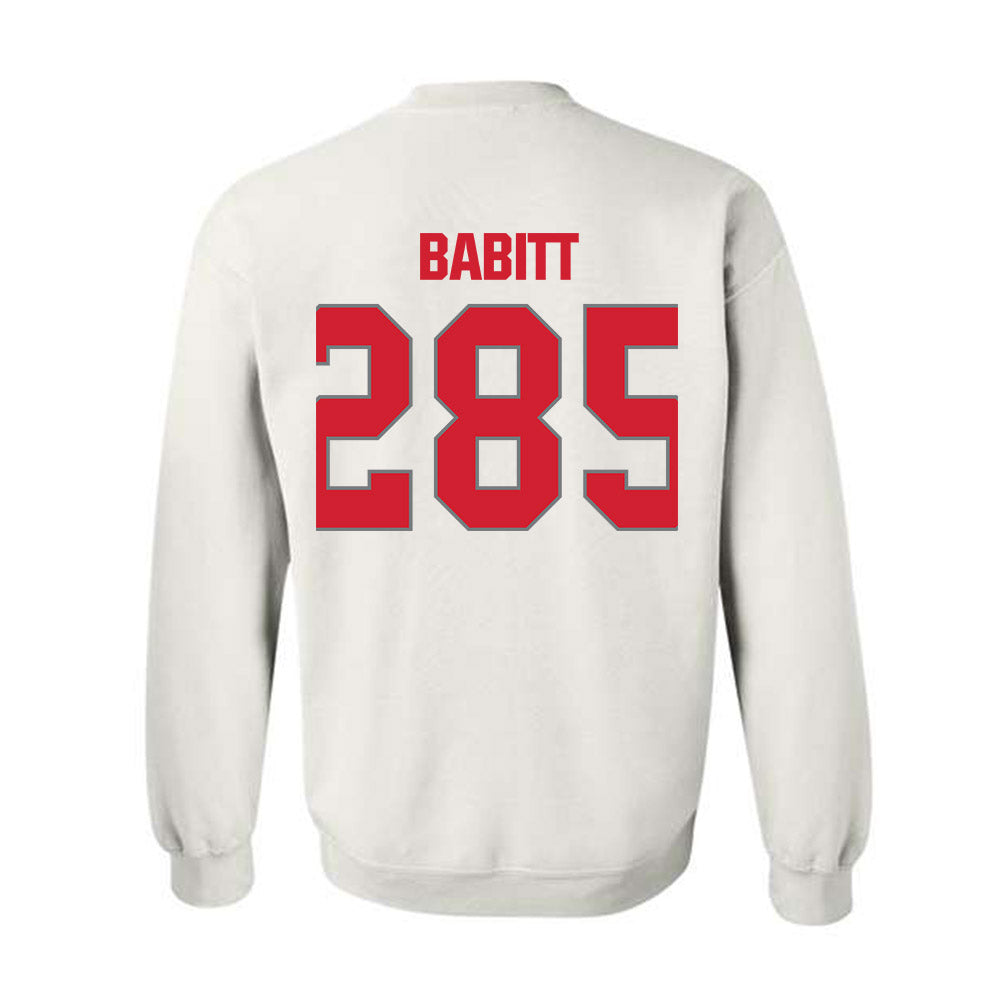 MSUM - NCAA Wrestling : Liam Babitt - Crewneck Sweatshirt-1
