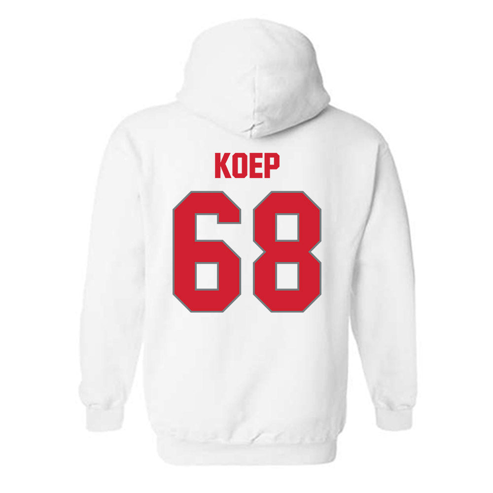 MSUM - NCAA Football : Zakary Koep - Hooded Sweatshirt-1