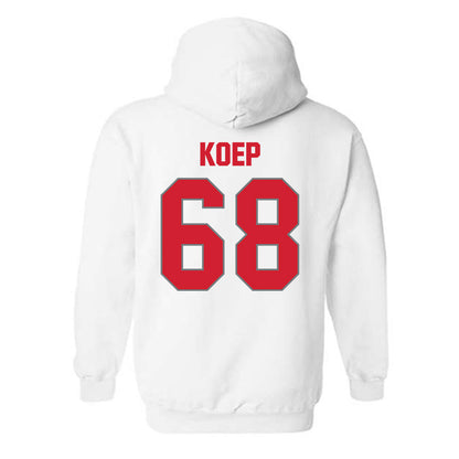 MSUM - NCAA Football : Zakary Koep - Hooded Sweatshirt-1