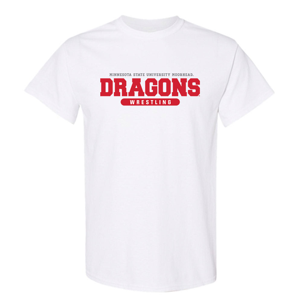 MSUM - NCAA Wrestling : Jonas Anez - T-Shirt-0
