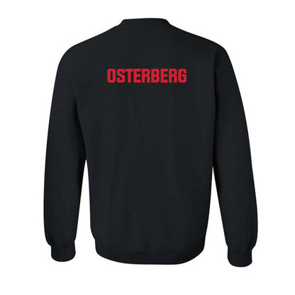 MSUM - NCAA Men's Cross Country : Caleb Osterberg - Crewneck Sweatshirt-1