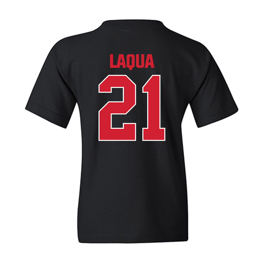 MSUM - NCAA Women's Volleyball : Leah Laqua - Youth T-Shirt-1
