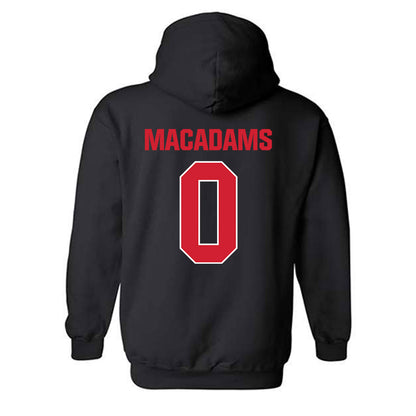 MSUM - NCAA Women's Basketball : Julia MacAdams - Hooded Sweatshirt-1