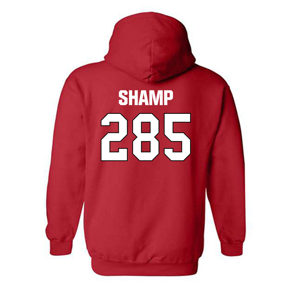 MSUM - NCAA Wrestling : Braden Shamp - Classic Shersey Hooded Sweatshirt-1