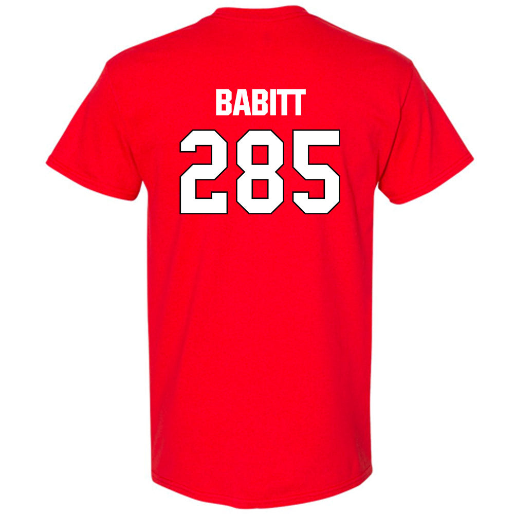 MSUM - NCAA Wrestling : Liam Babitt - Classic Shersey T-Shirt-1