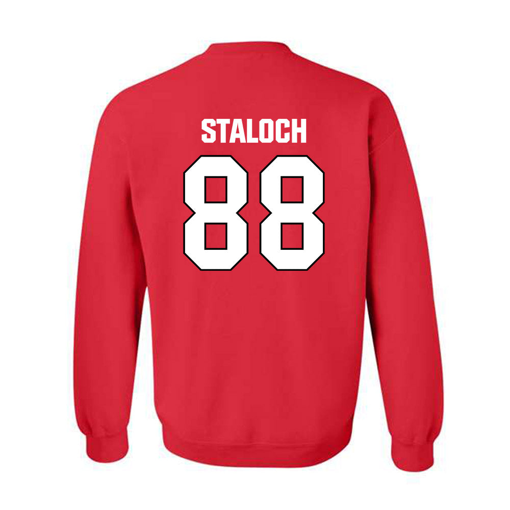 MSUM - NCAA Football : Seth Staloch - Classic Shersey Crewneck Sweatshirt-1