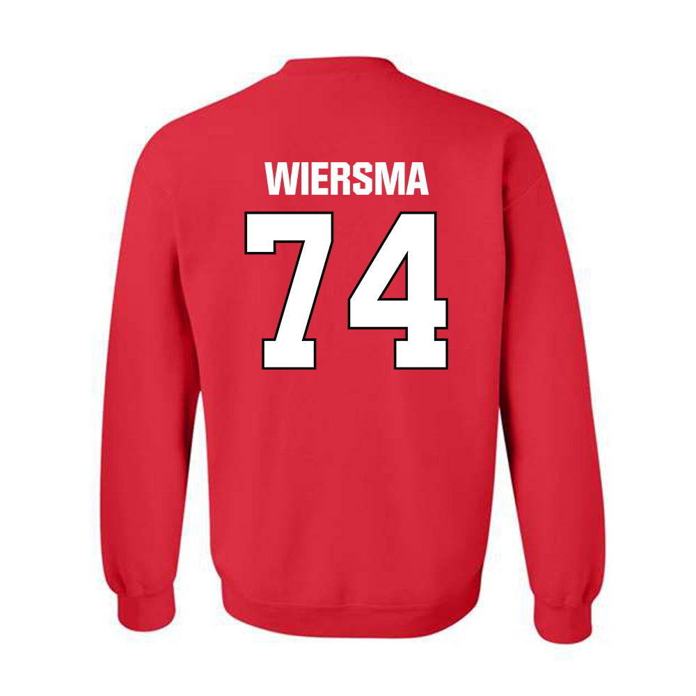 MSUM - NCAA Football : Evan Wiersma - Classic Shersey Crewneck Sweatshirt-1