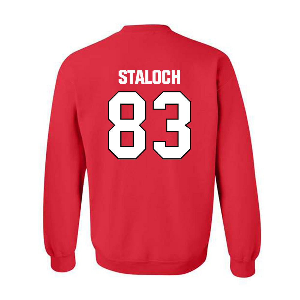 MSUM - NCAA Football : Seth Staloch - Classic Shersey Crewneck Sweatshirt-1