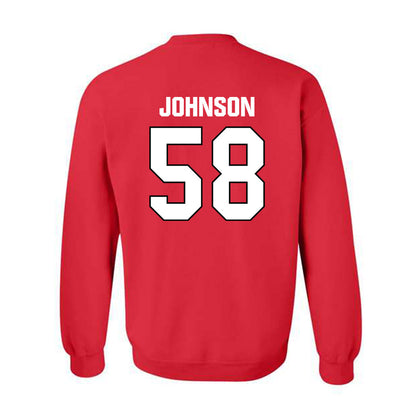 MSUM - NCAA Football : Caleb Johnson - Classic Shersey Crewneck Sweatshirt-1