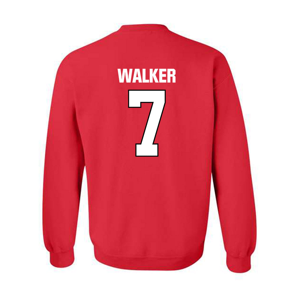 MSUM - NCAA Football : Harrison Walker - Classic Shersey Crewneck Sweatshirt-1