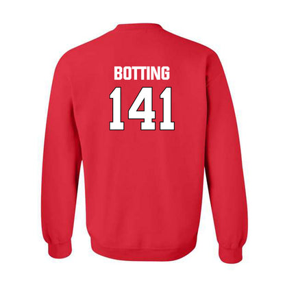 MSUM - NCAA Wrestling : Cash Botting - Classic Shersey Crewneck Sweatshirt-1