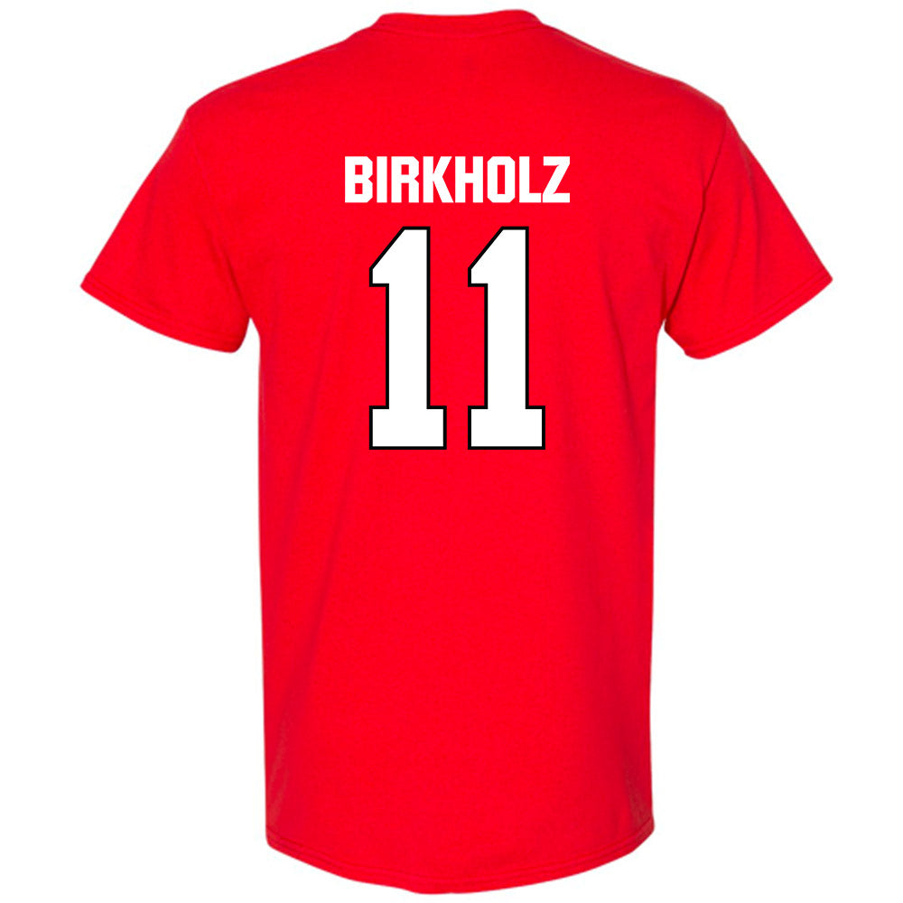 MSUM - NCAA Men's Basketball : Levi Birkholz - Classic Shersey T-Shirt-1