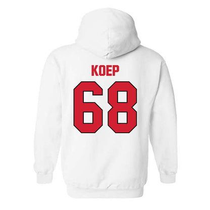 MSUM - NCAA Football : Zakary Koep - Hooded Sweatshirt-1