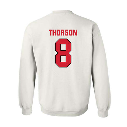 MSUM - NCAA Softball : Grace Thorson - Crewneck Sweatshirt-1