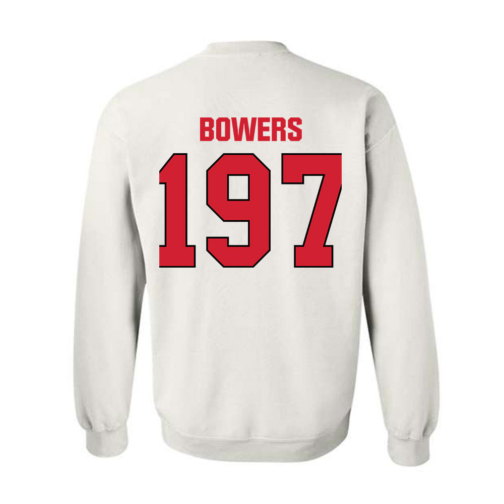 MSUM - NCAA Wrestling : Burak Bowers - Crewneck Sweatshirt-1