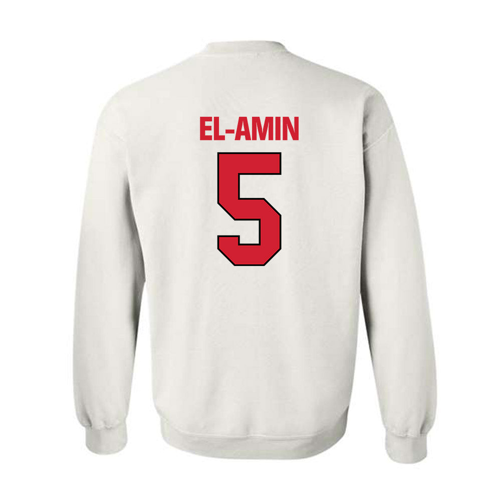 MSUM - NCAA Men's Basketball : Isa El-Amin - Crewneck Sweatshirt-1
