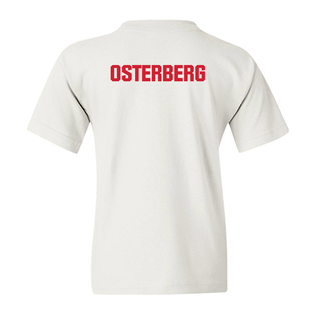 MSUM - NCAA Men's Cross Country : Caleb Osterberg - Youth T-Shirt-1