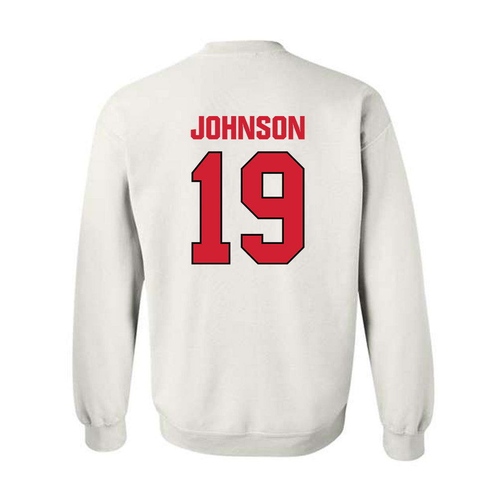 MSUM - NCAA Women's Volleyball : Annaka Johnson - Crewneck Sweatshirt-1