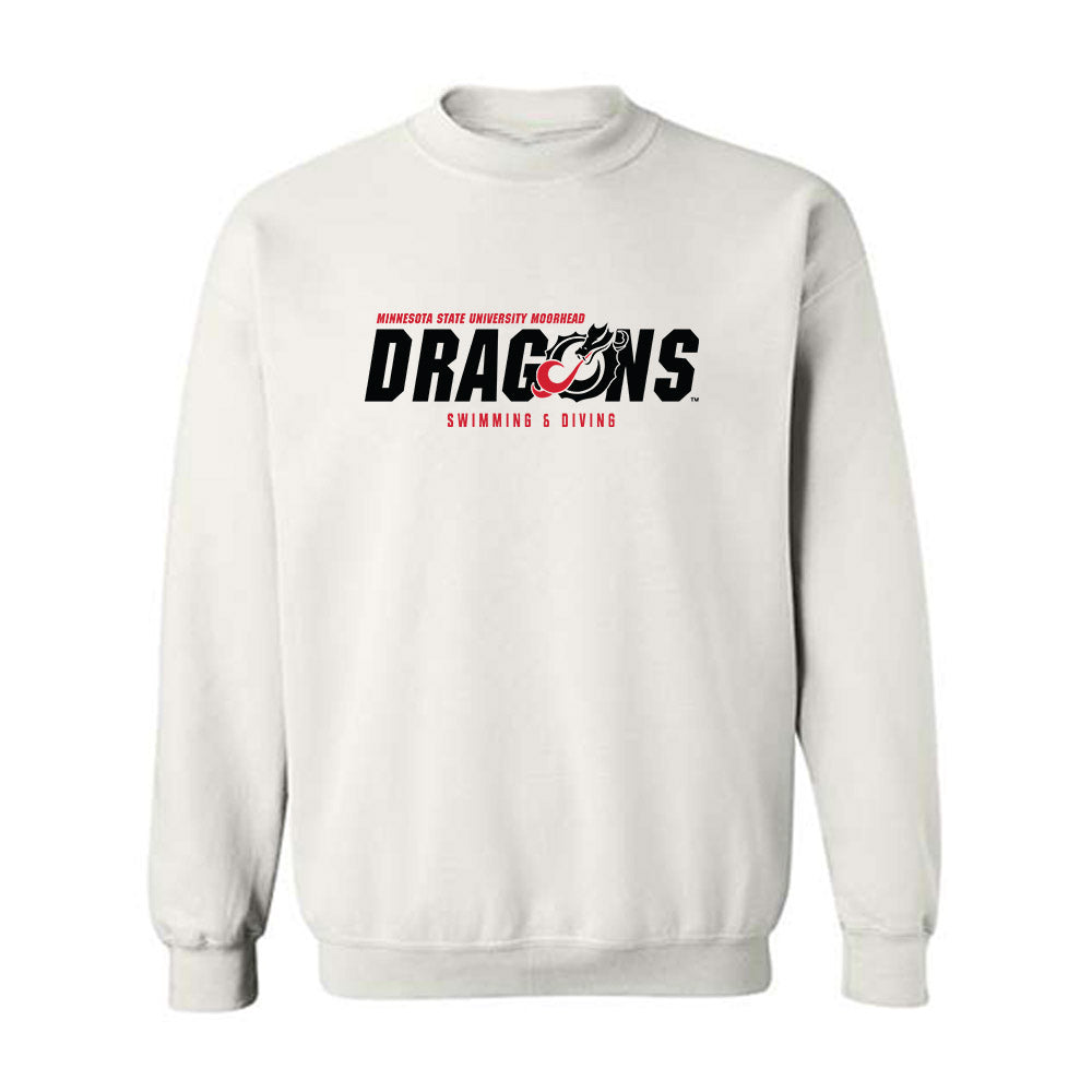MSUM - NCAA Women's Swimming & Diving : Maggie Moore - Crewneck Sweatshirt-0