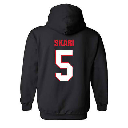 MSUM - NCAA Football : Ian Skari - Classic Shersey Hooded Sweatshirt-3