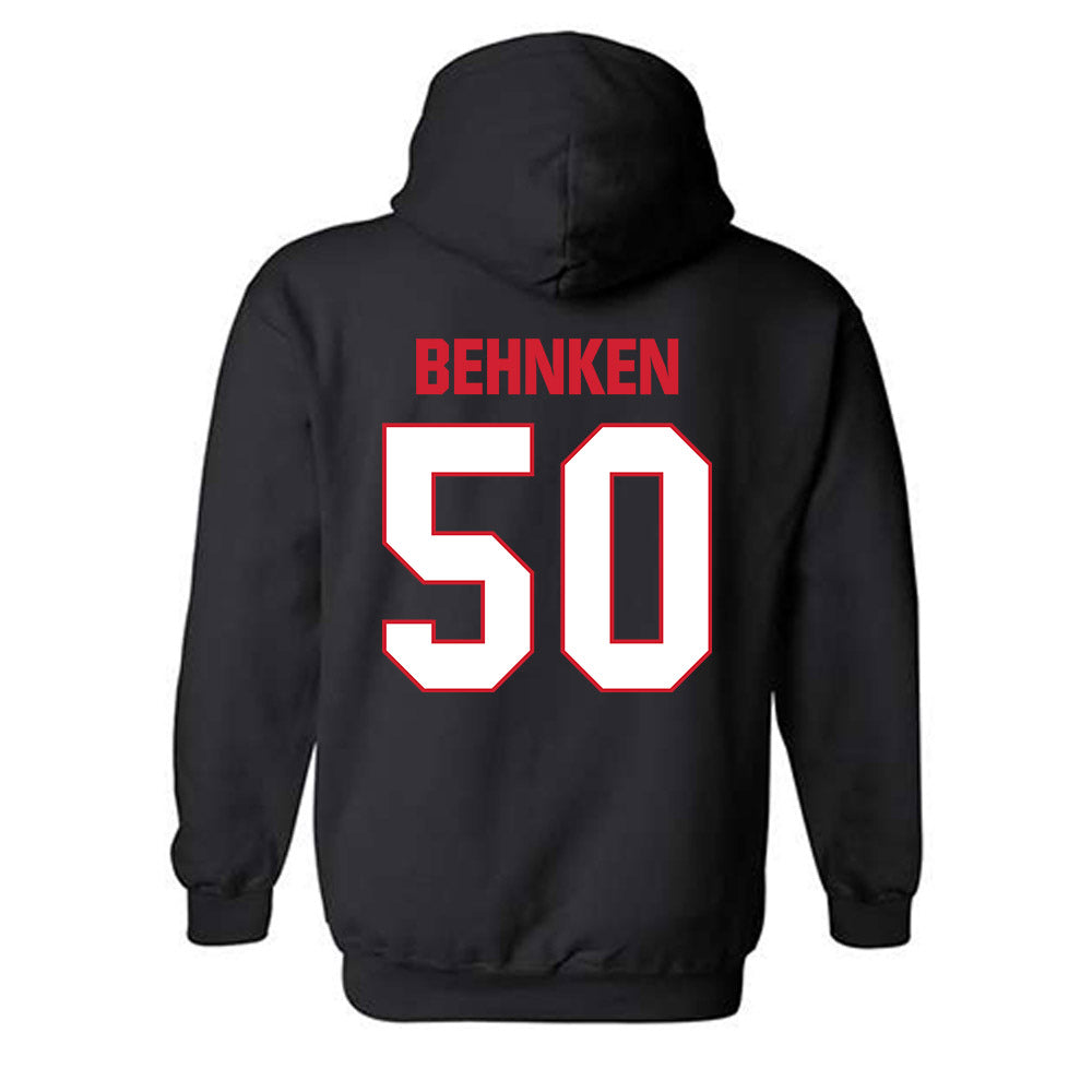 MSUM - NCAA Football : Tyrese Behnken - Classic Shersey Hooded Sweatshirt-3