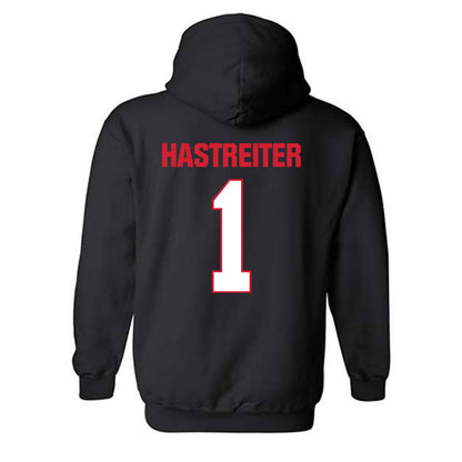 MSUM - NCAA Men's Basketball : Sam Hastreiter - Classic Shersey Hooded Sweatshirt-2