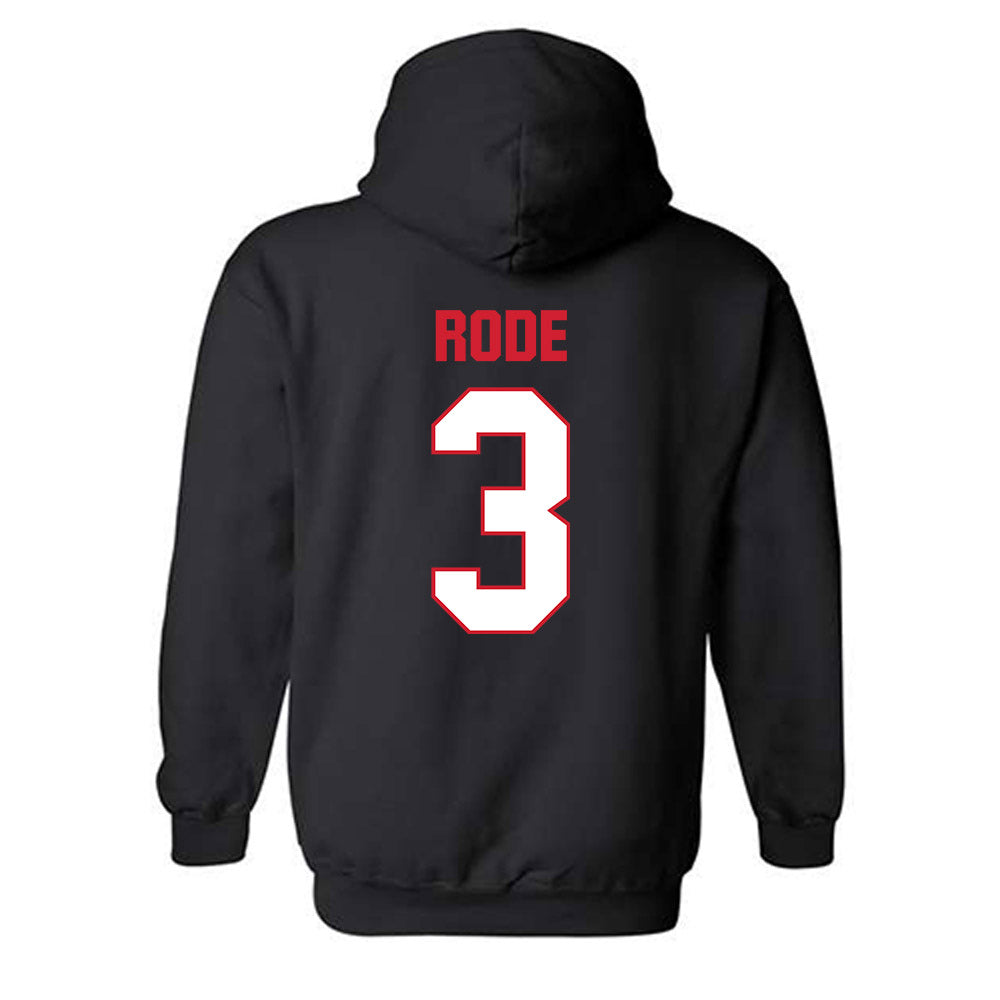 MSUM - NCAA Football : Parker Rode - Classic Shersey Hooded Sweatshirt-3
