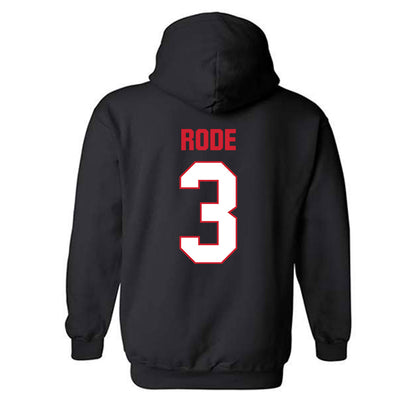 MSUM - NCAA Football : Parker Rode - Classic Shersey Hooded Sweatshirt-3