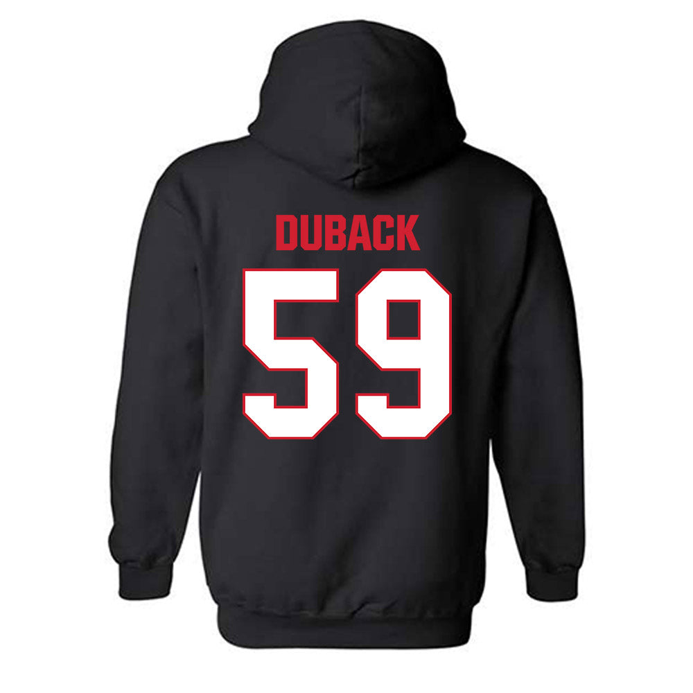 MSUM - NCAA Football : Dawson Duback - Classic Shersey Hooded Sweatshirt-2