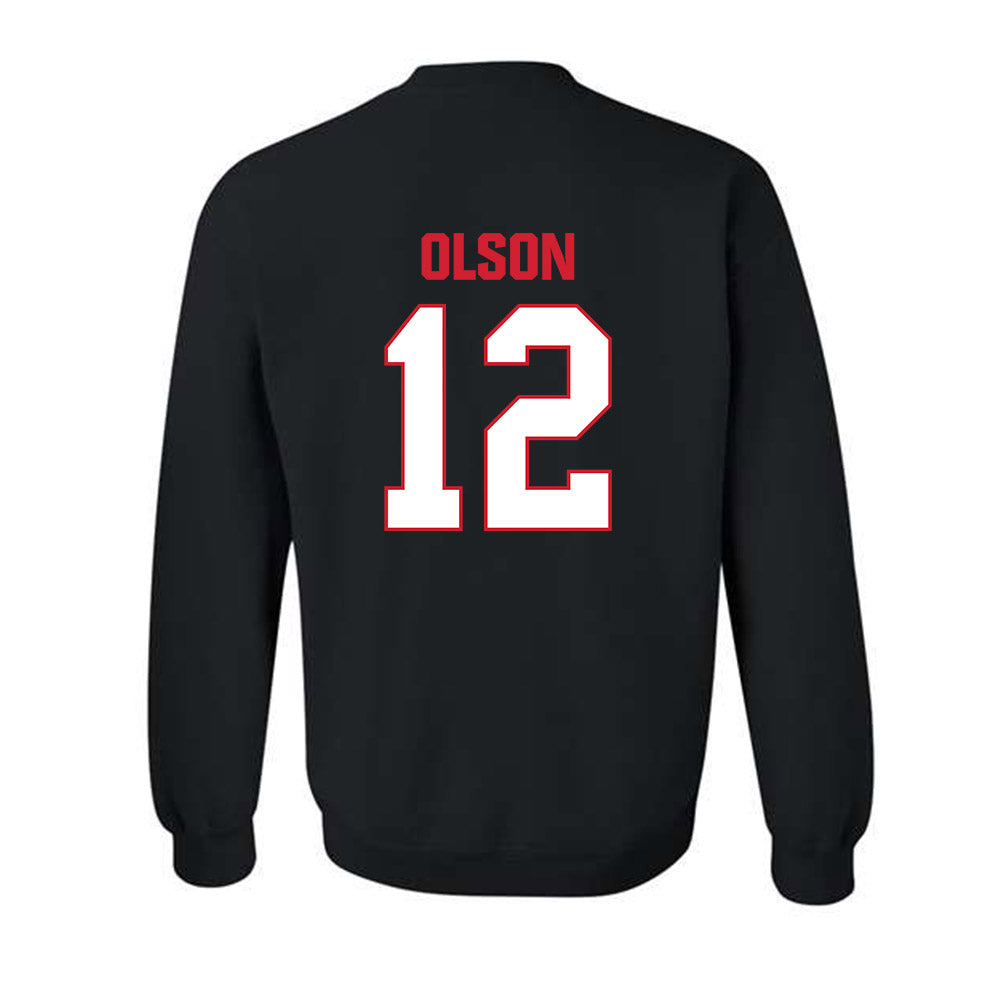 MSUM - NCAA Softball : Emily Olson - Classic Shersey Crewneck Sweatshirt-3