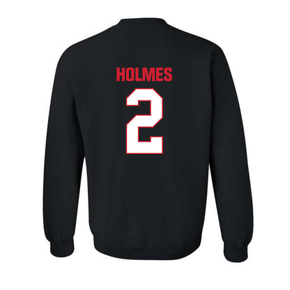 MSUM - NCAA Men's Basketball : Nashawn Holmes - Classic Shersey Crewneck Sweatshirt-3