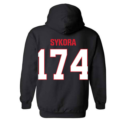 MSUM - NCAA Wrestling : Anthony Sykora - Classic Shersey Hooded Sweatshirt-2