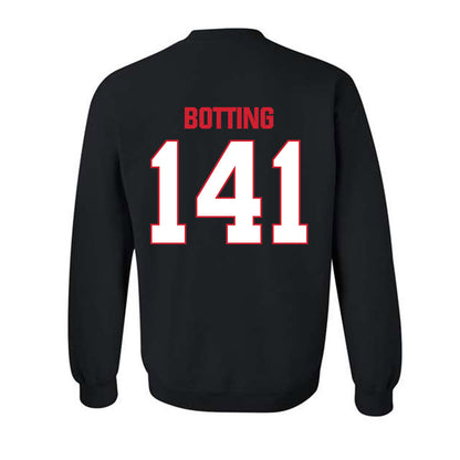 MSUM - NCAA Wrestling : Cash Botting - Classic Shersey Crewneck Sweatshirt-2