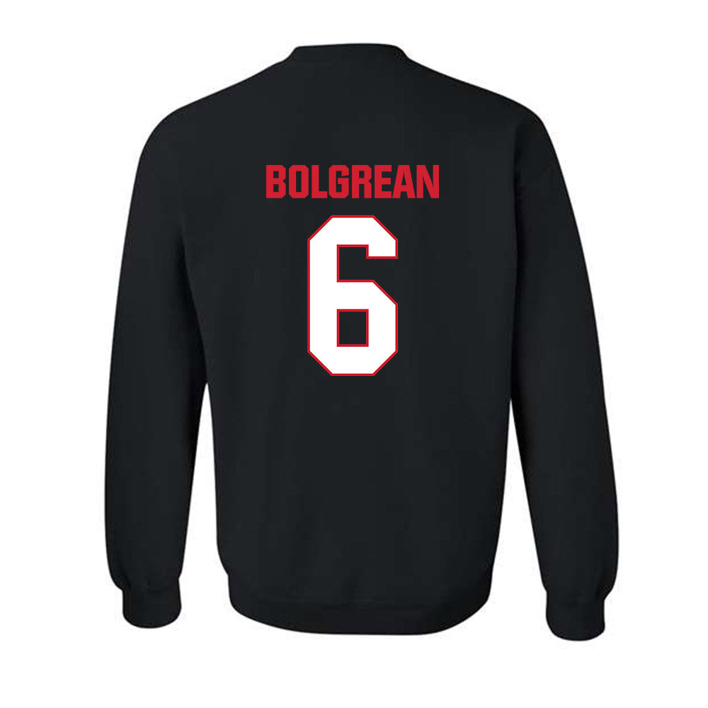 MSUM - NCAA Football : Gannon Bolgrean - Classic Shersey Crewneck Sweatshirt-3